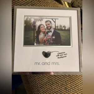 Wedding picture frame